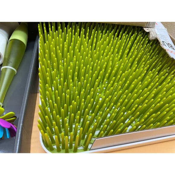 Boon Feeding Starter Bundle Baby Grass Rack BPA Free Bottle Accessories Set - Picture 5 of 5